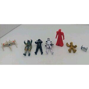 Star Wars Jedi Kylo Ren Stormtrooper Praetorian Guard Figure Lot 7 Mix